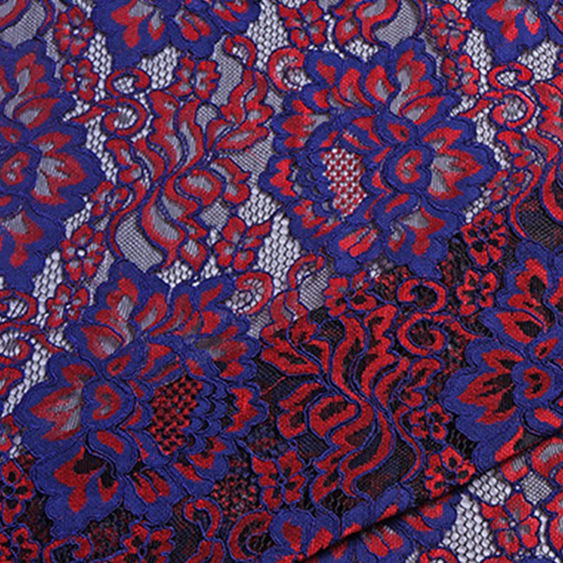 Lace Fabric Dress Nylon Warp Knit for Women's Wear Wholesale Supplier 6